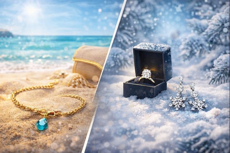 Comment entretenir vos bijoux selon les saisons